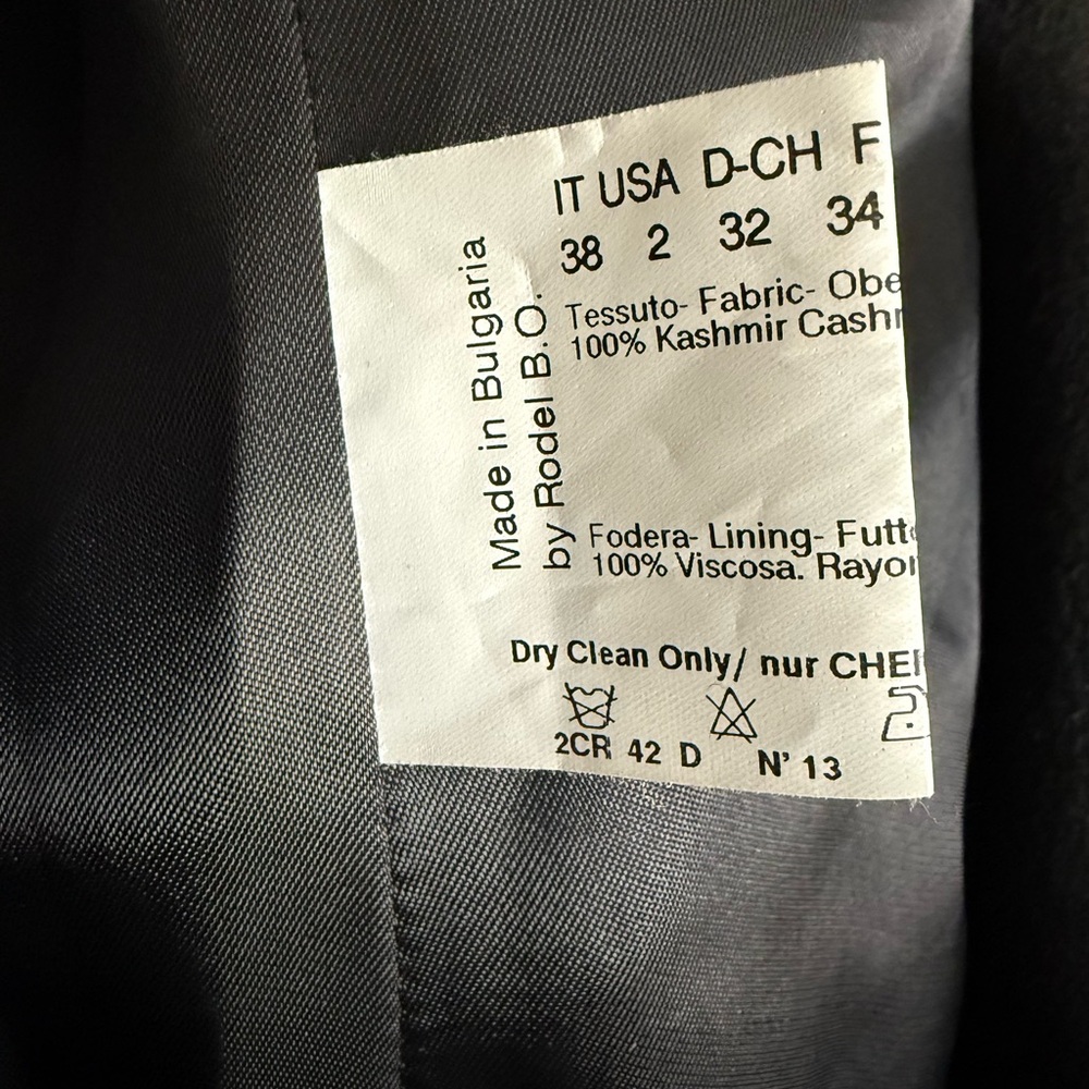 Vintage Cinzia Rocca 100% cashmere coat - Picture 6 of 7
